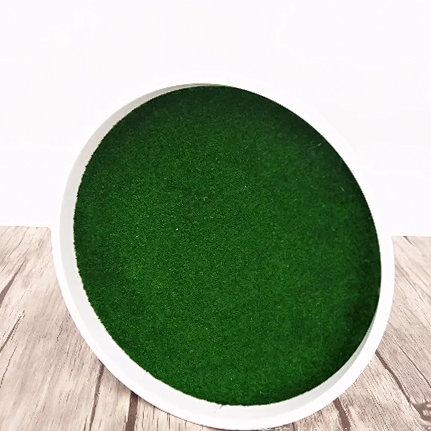 Vaso Branco Decorativo para Plantas Artificiais com Grama Sintética Plástico Resistente 13cm